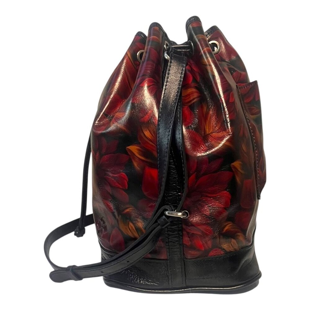 Patricia Nash Red Floral Crossbody Bag - Picture 8 of 15